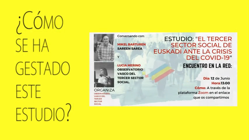 El impacto del Covid 19 en las organizaciones del Tercer Sector Social de Euskadi