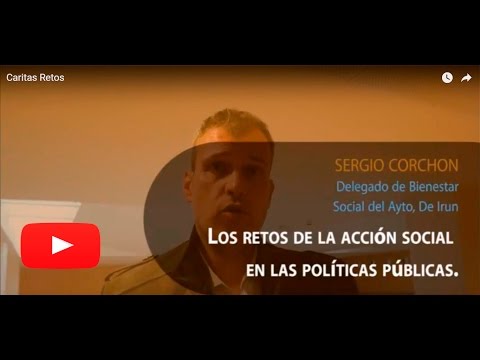 Retos de la acción social en las políticas públicas. Sergio Corchon (Delegado de Bienestar Social del Ayuntamiento de Irún)